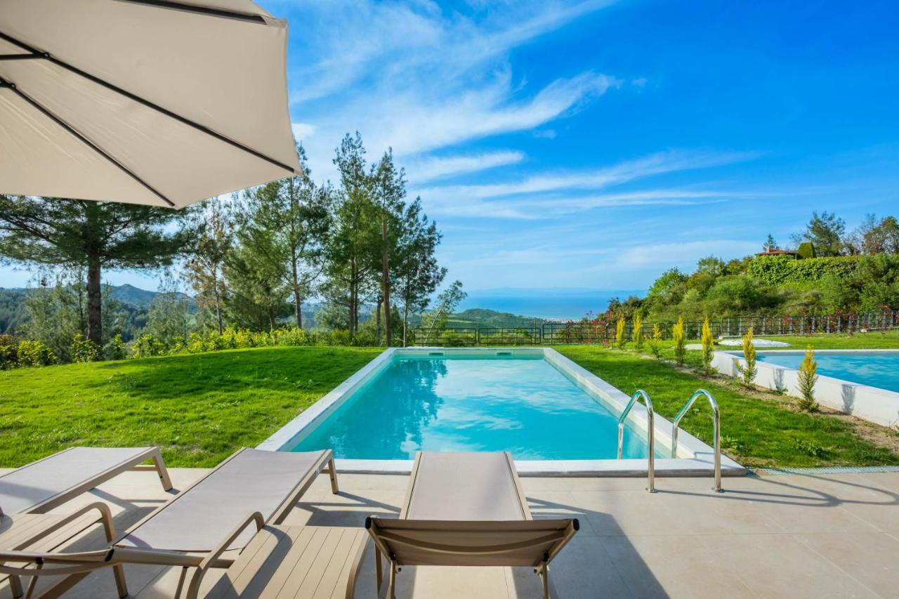 Epta Villas Luxury Redefined อาเกีย ปาราสเควิ ภายนอก รูปภาพ